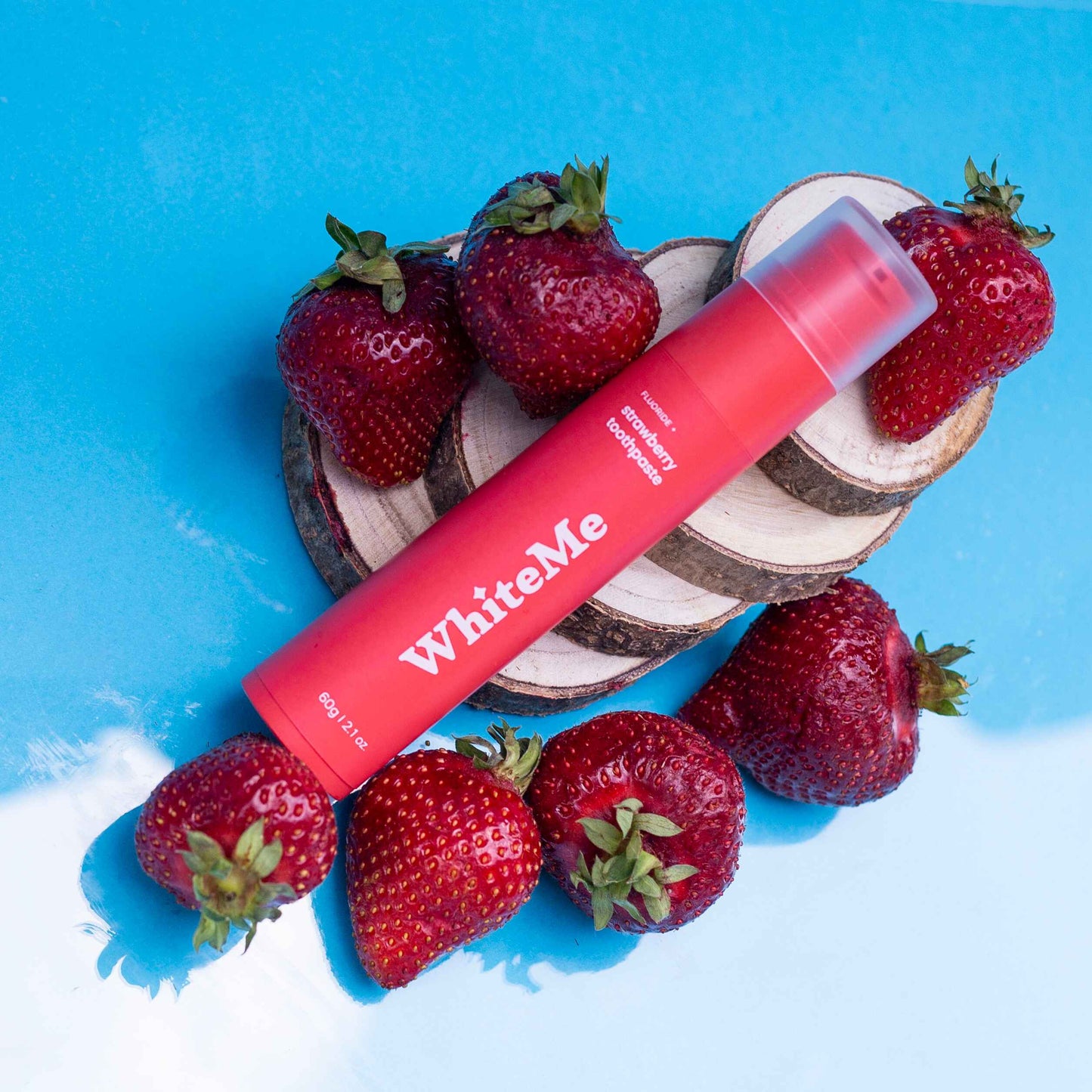 Pastă de dinți cu aromă de Căpșuni