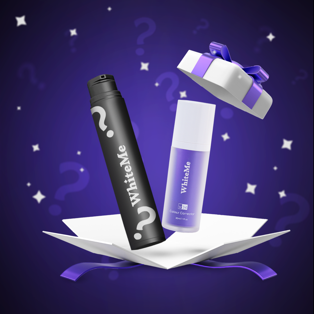 WhiteMe Pack - V34 (ser de albire) + pastă de aromă (aleatorie)