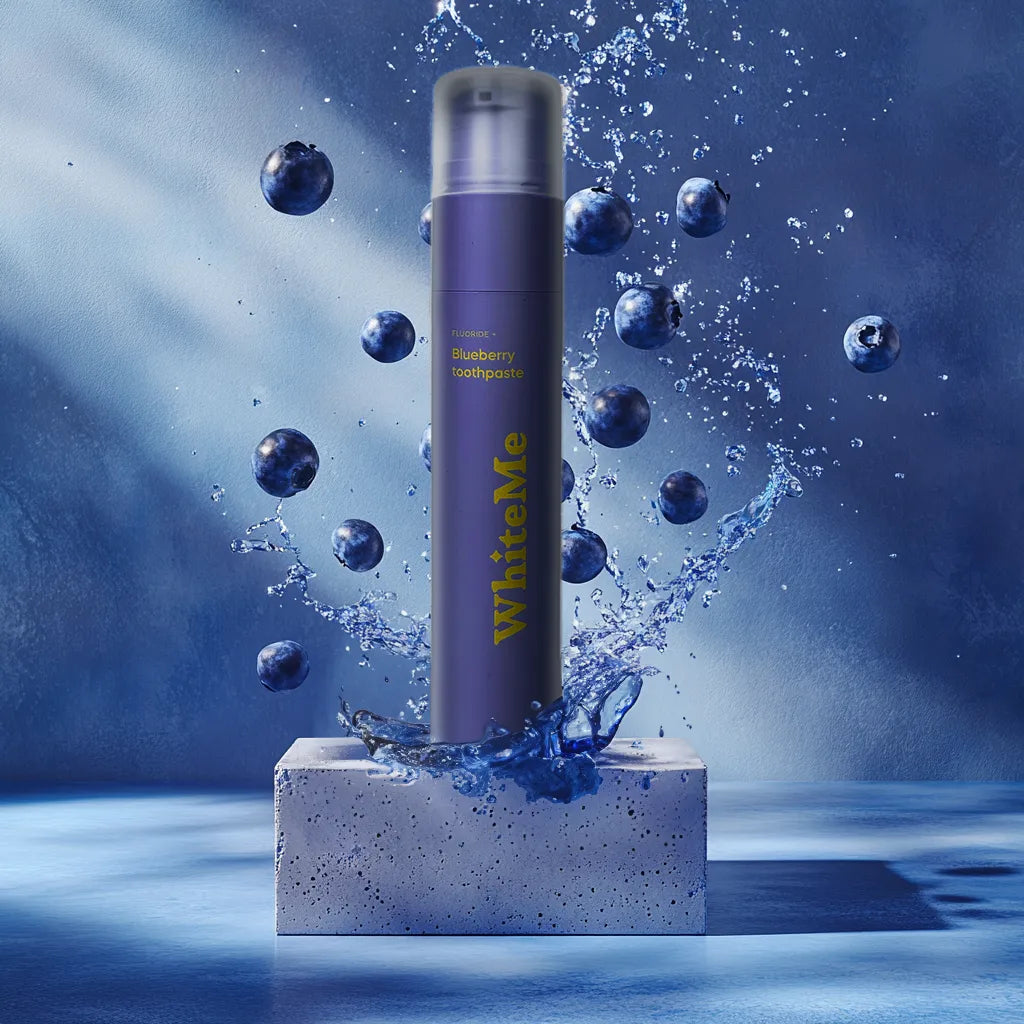 Pastă de dinți cu aromă de Afine