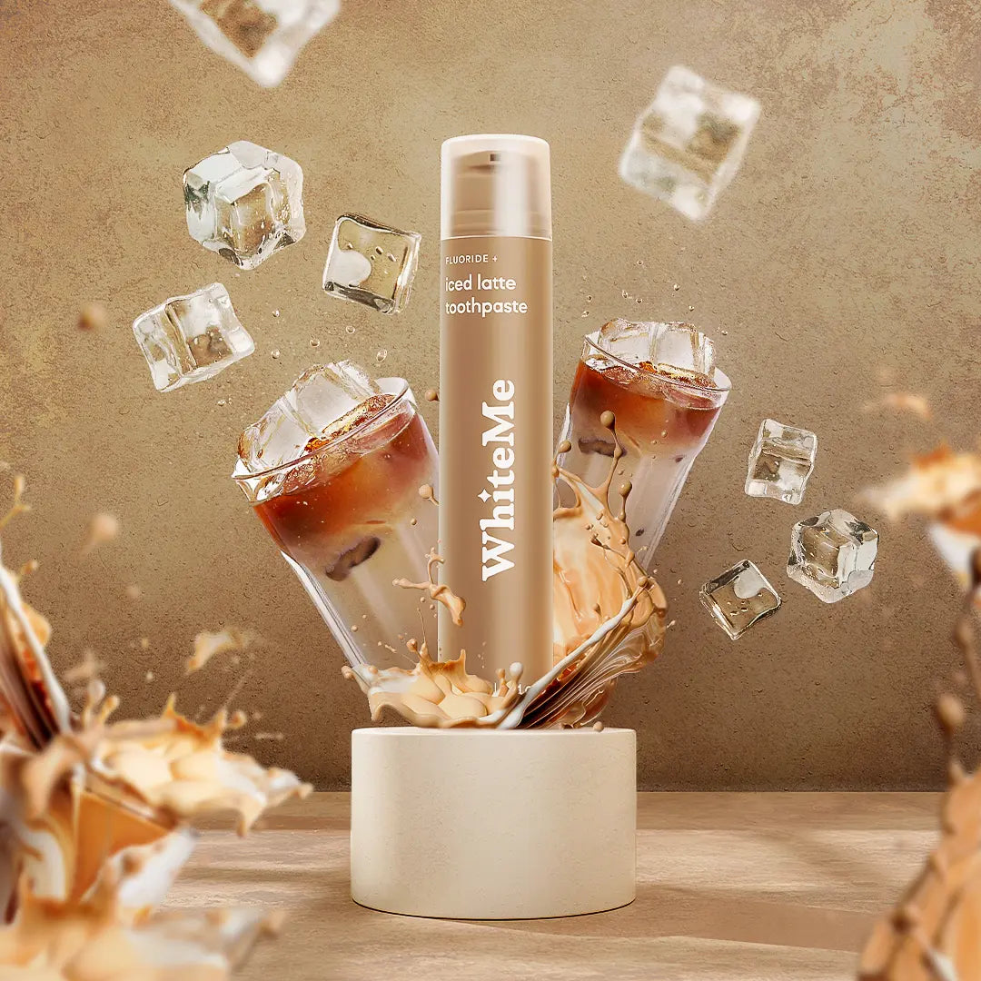 Pastă de dinți cu aromă de Iced Latte