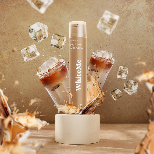 Pastă de dinți cu aromă de Iced Latte
