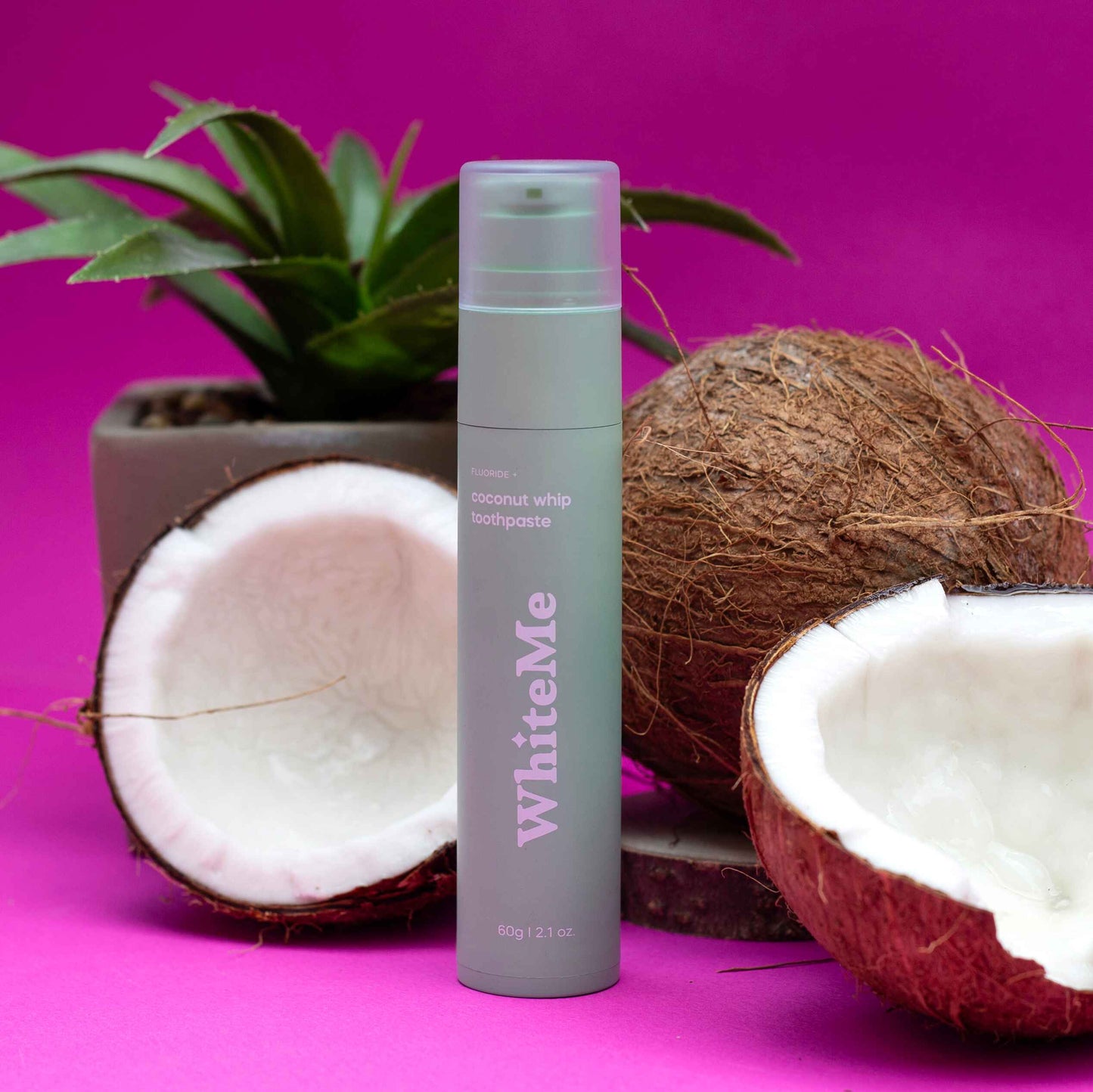 Pastă de dinți cu aromă de Nucă de Cocos