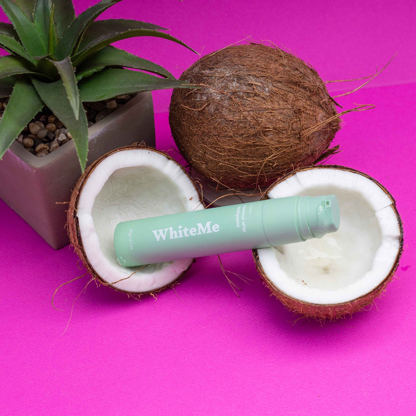 Pastă de dinți cu aromă de Nucă de Cocos