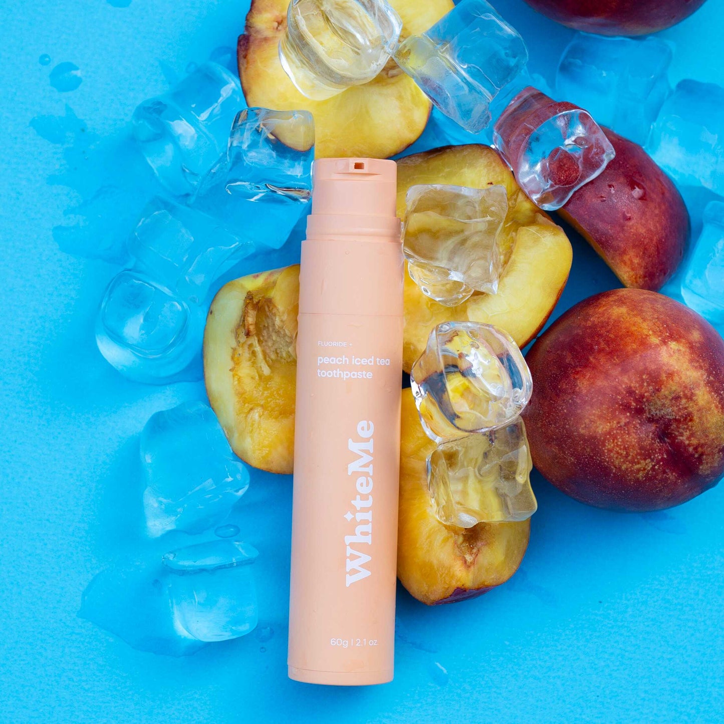 Pastă de dinți cu Ceai Rece cu aromă de Piersică