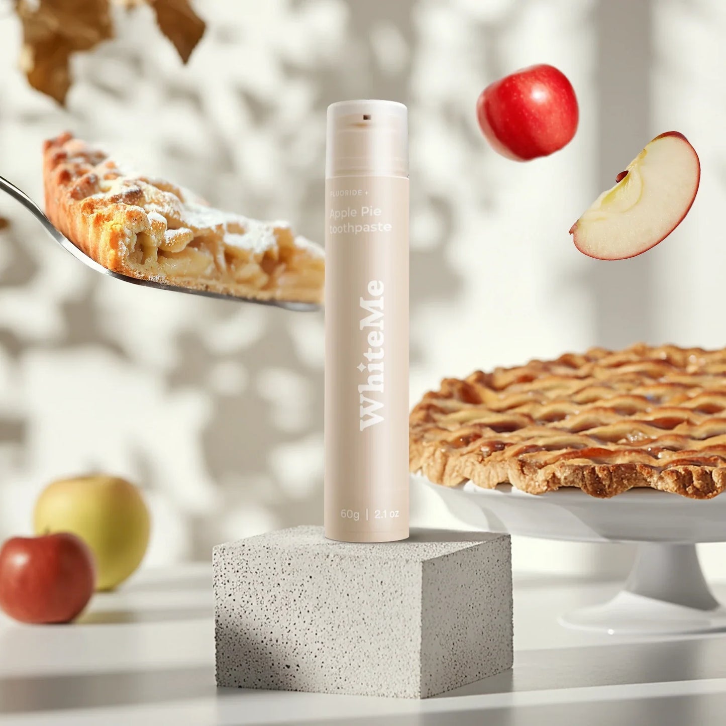 Pastă de dinți cu aromă de Plăcintă cu mere