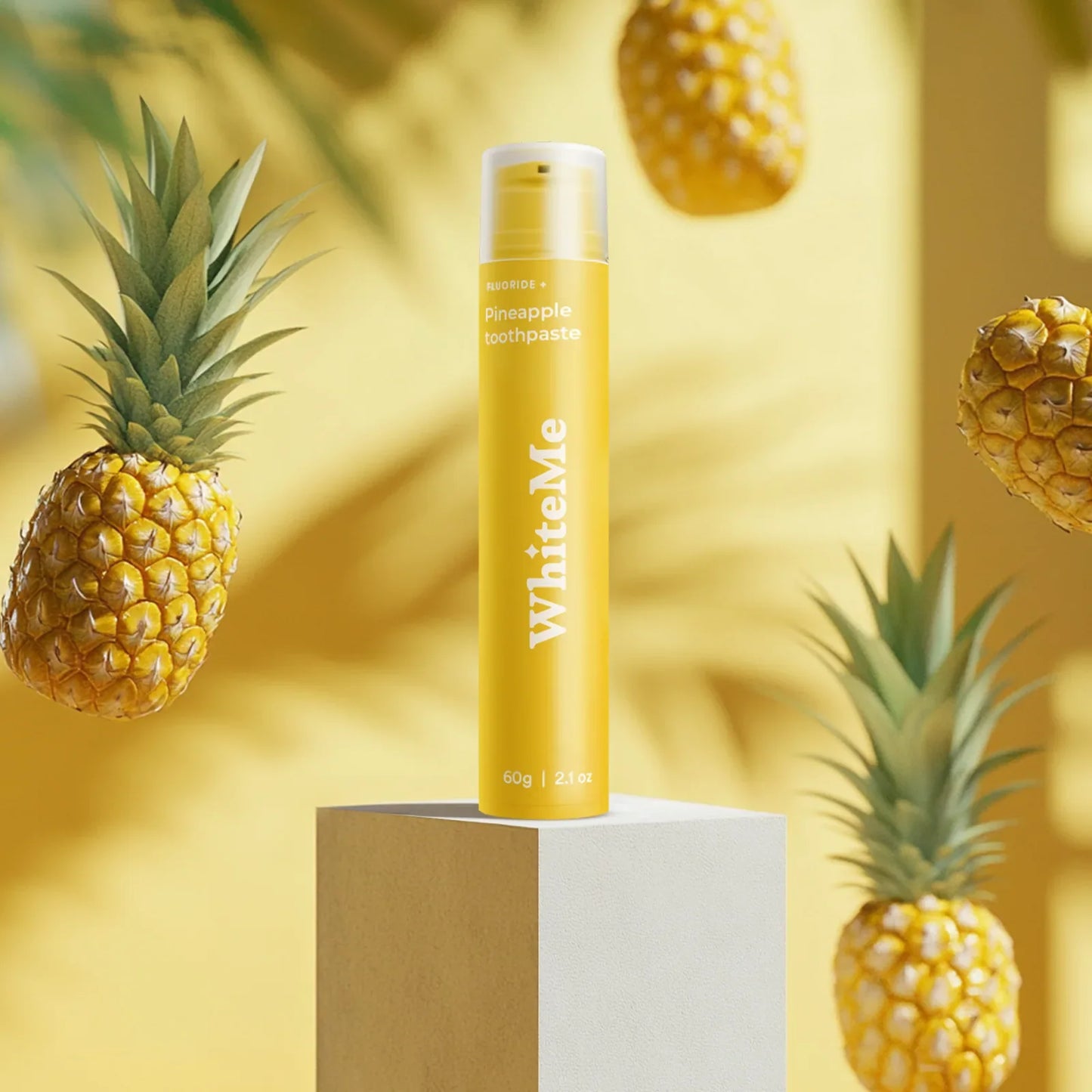 Pastă de dinți cu aromă de Ananas